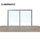Warren 96x80 Sliding Glass Door NRFC Certificate Fully Tempered Standard Glass Sliding Door Size